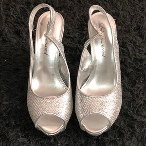 Silver  heels